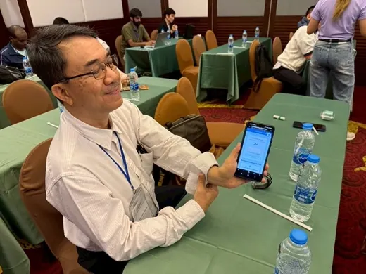 Photo 5: Hypertension Predictor Application Training for AMC2025