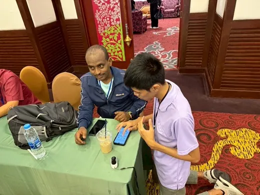 Photo 6: Hypertension Predictor Application Training for AMC2025