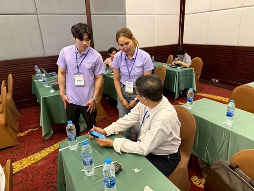 Photo 7: Hypertension Predictor Application Training for AMC2025