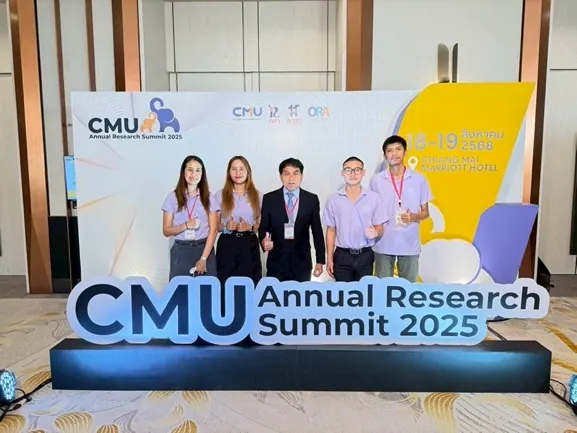 Photo 2: Exhibition at CMU Annual Research Summit 2025