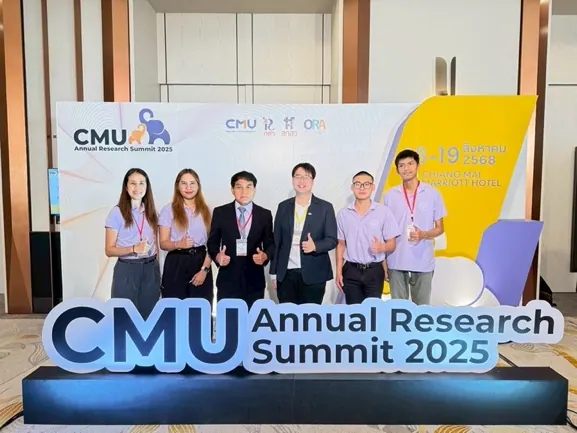 Photo 3: Exhibition at CMU Annual Research Summit 2025
