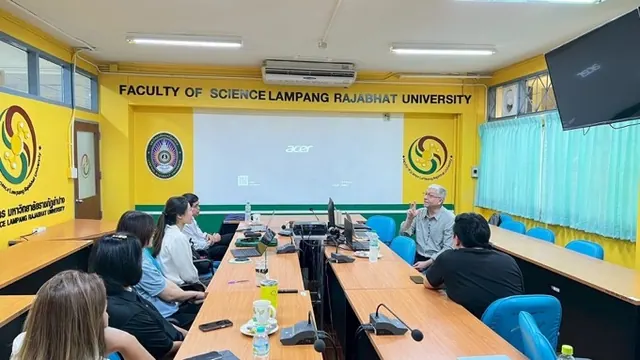 Photo 5: LPRU Welcomes Professor Vasile Berinde to Discuss Academic Collaboration